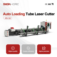 Machine de découpe laser CNC pour tubes, machine de découpe laser à fibre, machine de découpe de tubes métalliques avec chargement automatique pour tubes en acier