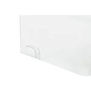 TEMPERED <b>GLASS</b> <b>SIDEBOARD</b> MDF 120X44X120 NATURAL - Product Image 6