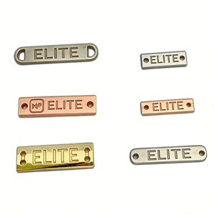 Etiquetas Metálicas Personalizadas para Marcas de Moda, Etiquetas con Logotipo Grabado para Prendas - Product Image 1