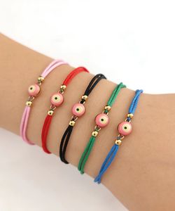 LC20260355 Braccialetto Portafortuna Fatto a Mano per Uomo e Donna, Corda Rossa Intrecciata con Filo Blu <span class=keywords><strong>Contro</strong></span> il <span class=keywords><strong>Malocchio</strong></span> - Product Image 1