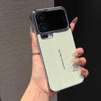 Étui en cuir laminé sans bordure kaou pour Xiaomi 17 Pro Max - Ultra-fin 0,3 mm, antichoc et compatible avec l'écran arrière