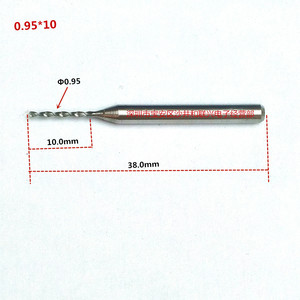 Broca de microperforación de acero de tungsteno para PCB, 0.95-10 mm, para uso en PCB rígidos - Product Image 2