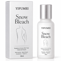 Crème éclaircissante OEM sous marque privée 30ml pour les parties intimes, les aisselles, les taches sombres et la zone du bikini