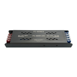 Alimentatore <span class=keywords><strong>DC</strong></span> Compatto e Sottile da 400W 170-265V 24V a Singola Uscita con Protezione da Sovracorrente/Sovratensione per Strisce LED, Garanzia di 3 Anni - Product Image 5