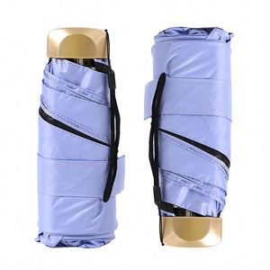 Sun UV Foldable <b>Smart</b> Small Wholesale Capsule UV Protection Designer Umbrella for Adult - Product Image 1