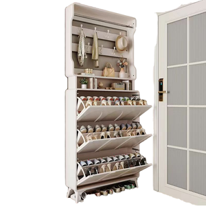 Mueble <span class=keywords><strong>de</strong></span> Entrada Moderno para Pasillo, Perchero <span class=keywords><strong>de</strong></span> Madera <span class=keywords><strong>de</strong></span> 39.4'' <span class=keywords><strong>de</strong></span> Ancho con <span class=keywords><strong>Banco</strong></span> y Almacenamiento para Zapatos, <span class=keywords><strong>Precio</strong></span> <span class=keywords><strong>de</strong></span> Mayoreo - Product Image 1