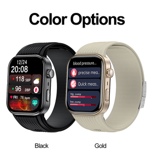 Reloj Inteligente S191 con Pantalla Táctil AMOLED Cuadrada, ECG, Bomba de Aire, Monitor de Presión Arterial, Detección de Caídas en Personas Mayores, Llamada <span class=keywords><strong>SOS</strong></span> - Product Image 5