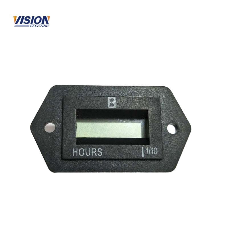 LCD DC12V-36V Electromechanical Hour Meter Counter Timer SYS-1D SYS-1 ...
