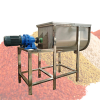 Mélangeur horizontal, mélangeur de poudre, mélangeur de compost de champignons, mélangeur de vitamines et de minéraux, mélangeur de poudre sèche, 500l