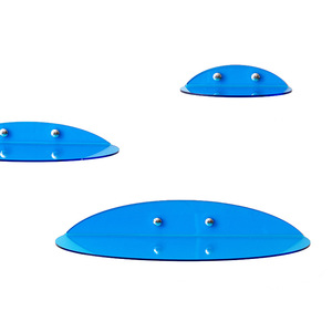 Acrílico transparente que no deja marcas sin perforaciones Ins decorativo hogar sala de estar Almacenamiento de libros estante de pared estantes flotantes - Product Image 5