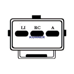 Alternateur compatible pour FORD FUSION 1.4 essence (KW : 59, CV : 80) de 08-2002 à 12-2012 DENSO 301780RID NEUF - Product Image 3