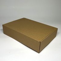 Fabricant OEM Boîte postale imprimée sur mesure Papier kraft Boîte d'expédition ondulée avec impression offset Couleurs personnalisées