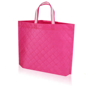Sac fourre-tout en non-tissé à rayures, certifié BSCI et ROHS, écologique, personnalisable (couleur et logo), couleur BEIGE, ouvert - Product Image 3
