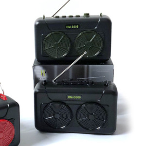 <span class=keywords><strong>RM</strong></span>-S606 Mini haut-parleurs rétro <span class=keywords><strong>Bt</strong></span> Haut-parleur portable Radio sans fil Fm - Product Image 6