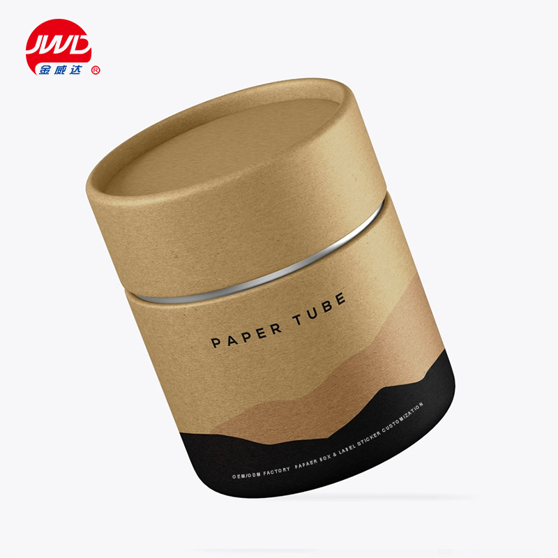 Wholesale Kraft Paper Tube Box Packaging Tea Paper Tube