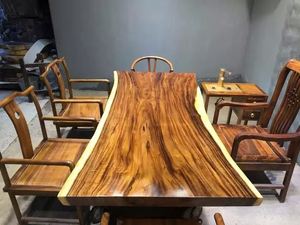 GEDO, diseño moderno, mesa de comedor de nogal macizo, fábrica de madera sudamericana <span class=keywords><strong>Popular</strong></span>, precio bajo personalizable para muebles para el hogar - Product Image 6