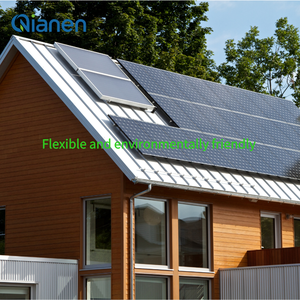 Qianen On-Grid năng lượng mặt trời hệ thống năng lượng 8KW 10KW 12KW 15KW đa tinh thể silicon năng lượng mặt trời bảng điều khiển Kit cho nhà MPPT điều khiển 10KW - Product Image 4