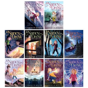 Série de livres d'histoires originaux en anglais Nancy Drew Diaries, coffret de 10 volumes, pour les 9-12 ans, en tissu PP/non-tissé - Product Image 2