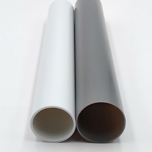 Manufacturer Rounded Mirror Surface Plastic Tube PVC Pipe/tube for any size
