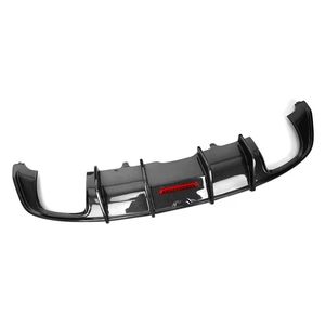 Kb Phong Cách Sợi Carbon Xe Bumper Đôi Bên Đôi Lối Ra Cho <span class=keywords><strong>Audi</strong></span> A5 B9 S5 Thể Thao 2017 2018 2019 A5 S5 Phía Sau Bumper Khuếch Tán - Product Image 1