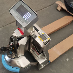 משטח הרמה איכותי מפלדת אל-חלד 304 עם משקל אלקטרוני משמש במחסנים ובתעשיית המזון - Product Image 5