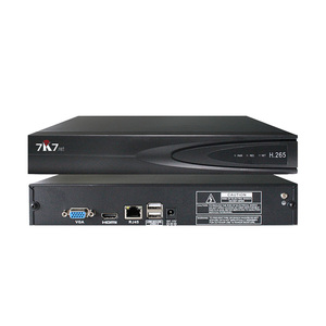 Enregistreur vidéo réseau (<span class=keywords><strong>NVR</strong></span>) OEM <span class=keywords><strong>16</strong></span> <span class=keywords><strong>canaux</strong></span> 5MP 4K avec audio bidirectionnel, 1 SATA jusqu'à 18 To, fabriqué en usine, avec fonction Cloud - Product Image 1