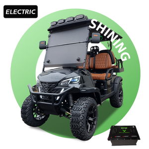 Shininglsv Wholesale Street รถกอล์ฟแบตเตอรี่ลิเธียม 48v 4 ที่นั่ง ผลิตภัณฑ์ของเราให้การรับประกันสูงสุดสามปีและแบตเตอรี่ลิเธียม - Product Image 1