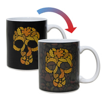 Mug personnalisé à changement de couleur sensible à la chaleur, tasse souvenir avec poignée, mug personnalisé, mug magique pour café