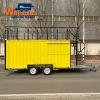 Webetter Juice Bar Donut Kebab Slush Burger Taco Pizza Food Truck Mobile Restaurant Kitchen Foodtruck Trailer Entièrement Équipé