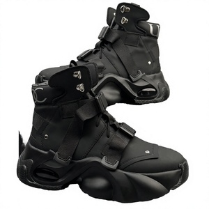 Baskets de luxe décontractées pour hommes, légères et respirantes, à semelle épaisse, style mocassins, pour la marche et le sport, par un créateur de mode - Product Image 3