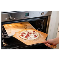 Pelle à pizza en bois et pierre à pizza offerts gratuitement pour le four et le barbecue, pierre à cuire durable et sûre pour le barbecue