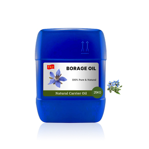 Aceite de Borraja Orgánico Puro Prensado en Frío, Aceite Portador Antienvejecimiento, Suero Facial para Hidratar la Piel y Aliviar el <span class=keywords><strong>Eccema</strong></span> - Product Image 1