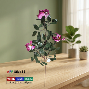 Ramo Floral Artificial de Magnolia, Modelo de Plástico Hecho a Mano AFF-Stick 82, Precio de Fábrica al por Mayor - Product Image 3