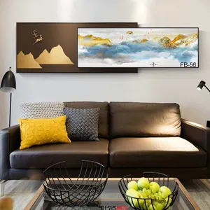 Wholesale Modern Light Luxury \Atmospheric Abstract Landscape Sofa Background Hanging Painting for Living Room