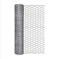 Grillage hexagonal en fer galvanisé à chaud pour volailles - Rouleau de grillage à poules de 1/2 po, 1 po, 2 po
