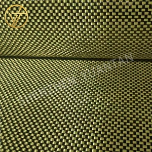 Rollo de tela de fibra híbrida de aramida de carbono <span class=keywords><strong>1K</strong></span> 90gsm barato y fino de China - Product Image 1