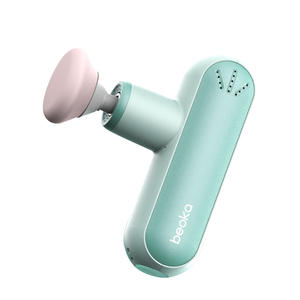 Beoka <span class=keywords><strong>2026</strong></span> Mini Masajeador Profesional Portátil Personalizable de 6 Velocidades, Pistola de Masaje Corporal con Calor de Tejido Profundo de 7 mm - Product Image 1