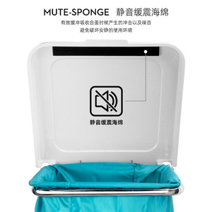 Pédales en acier chromé de bonne qualité, chariot à linge de qualité export, chariot à déchets pour salle d'opération, chariot de rangement pour linge d'hôpital - Product Image 3