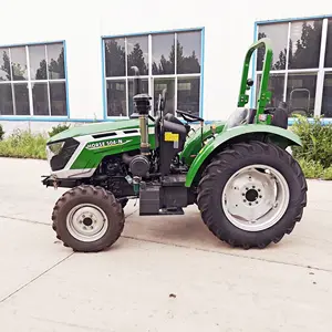 Pulluk ile alt kompakt traktör 24hp tekerlekli traktör 25 hp 4x4 mini traktör compacto