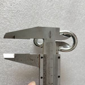 Mosquetón M6 con gancho metálico para actividades al aire libre, para colgar y asegurar, uso universal - Product Image 4