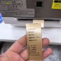 Impresora de Cinta de Satén, Máquina de Etiquetas de Tela de Poliéster/Nailon/TPU, Transferencia Térmica para Impresión de Etiquetas de Cuidado de Ropa