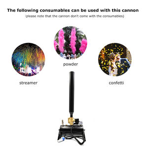 Mini Confetti Cannon Blaster Lanceur Poudre Streamer Machine Réglable 180 Degrés Angle Sexe Révéler Fumée et Poudre <span class=keywords><strong>Shooter</strong></span> - Product Image 3
