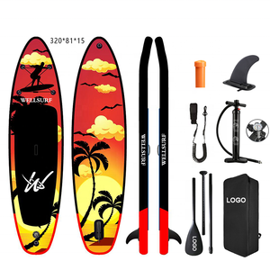 Factory Customized 335cm 11' Sup Stand up Paddle Board Surfboard Waterplay Surfing <b>Inflatable</b> With High Quality 11' <b>Inflatable</b> S - Product Image 5