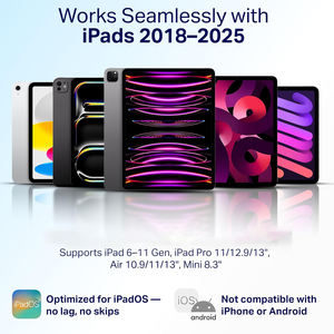 Lápiz Digital Magnético K10 Pro de Repuesto con Rechazo de Palma y Carga USB Tipo-C para <span class=keywords><strong>iPad</strong></span> Pro 2025 - Product Image 6