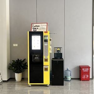 Distributeur automatique de <span class=keywords><strong>café</strong></span> intelligent DEYI, 30 types de boissons fraîchement moulinées, écran tactile 21,5 pouces, 4G LTE, télécommande - Product Image 4