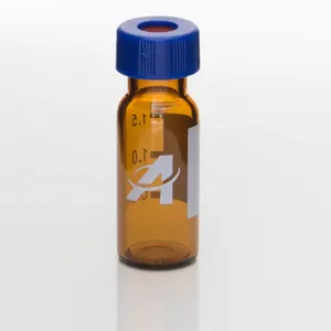 Botol kecil kromatografi kaca 9-425, botol sampel 2ml dengan tutup sekrup 2ml untuk lab analisis kimia