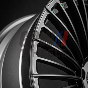 High Performance Multi <b>Spoke</b> Three Piece Forged Alloy <b>Wheel</b> With Hub Center Cap Custom Surface Treatment Universal Fit - Product Image 4