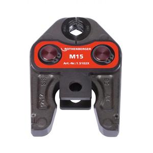 ROTHENBERGER - 1000002067 Jeu de mâchoires de presse standard M 15-22-28 - EAN 4004625463697 PRESSING - Product Image 1