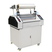 Machine à plastifier manuelle 1800W pour usage en studio, avec plastification de papier, affiches, photos, rouleaux de film, format A0, largeur de travail 630 mm