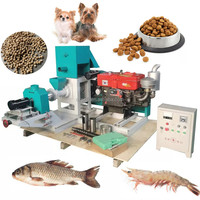 Vendeurs de machines à granulés d'aliments pour poissons en Ouganda machine d'extrusion d'aliments pour poissons flottants au Nigeria moteur diesel aliments pour poissons flottants